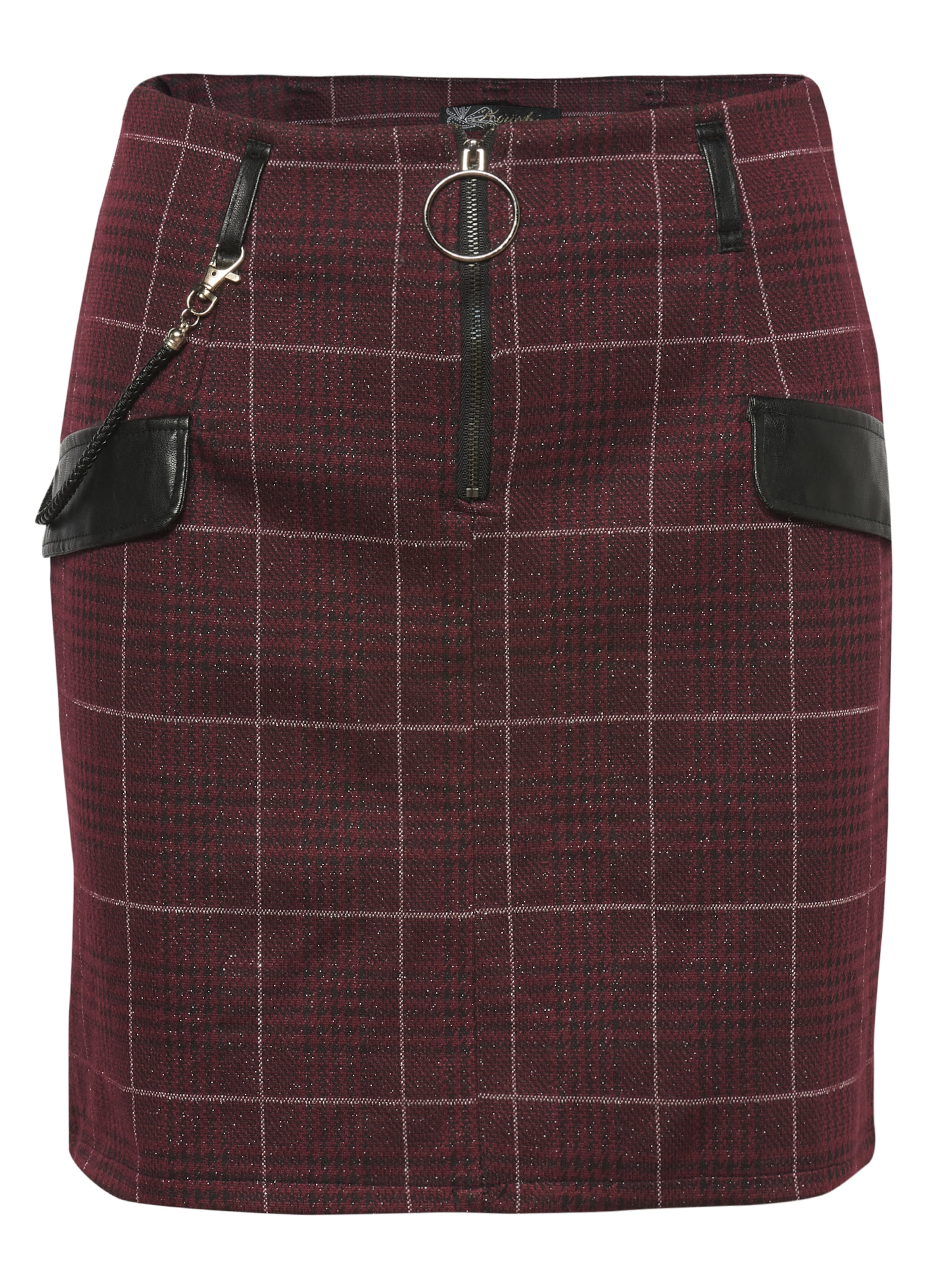 KOROSHI Skirt in Red: front