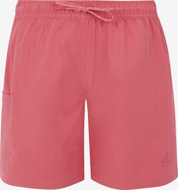 PROTEST Board shorts 'PRTAGAAT' in Pink: front