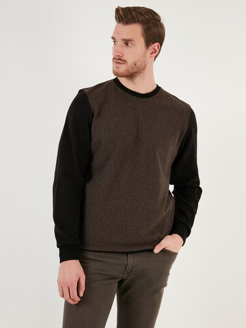 Sweat-shirt Buratti en marron