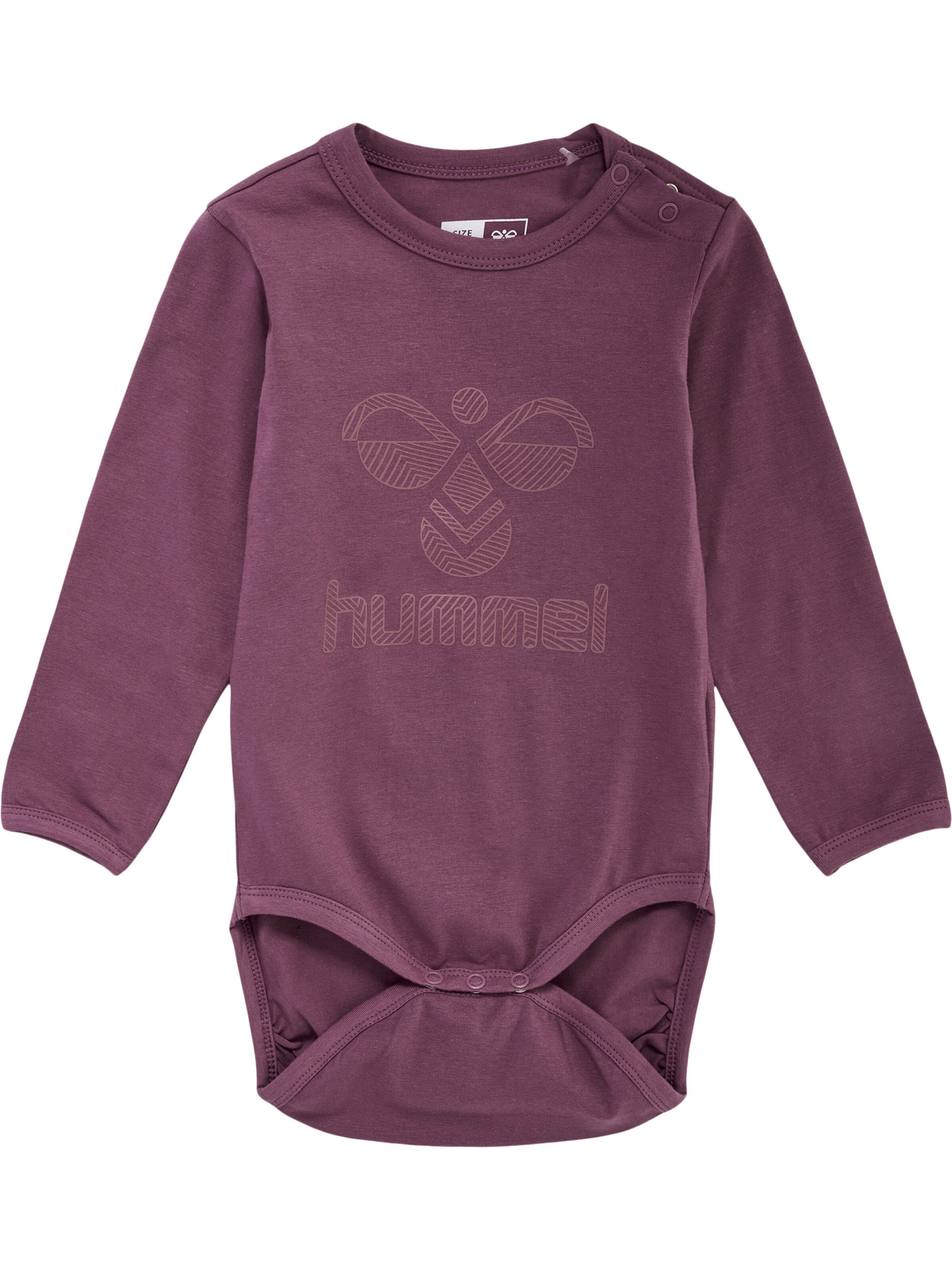 Hummel Rompertje/body in Lila: voorkant