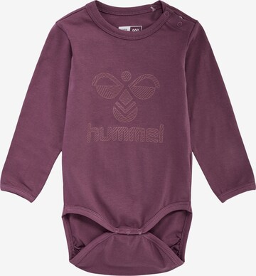 Hummel Romper/Bodysuit in Purple: front