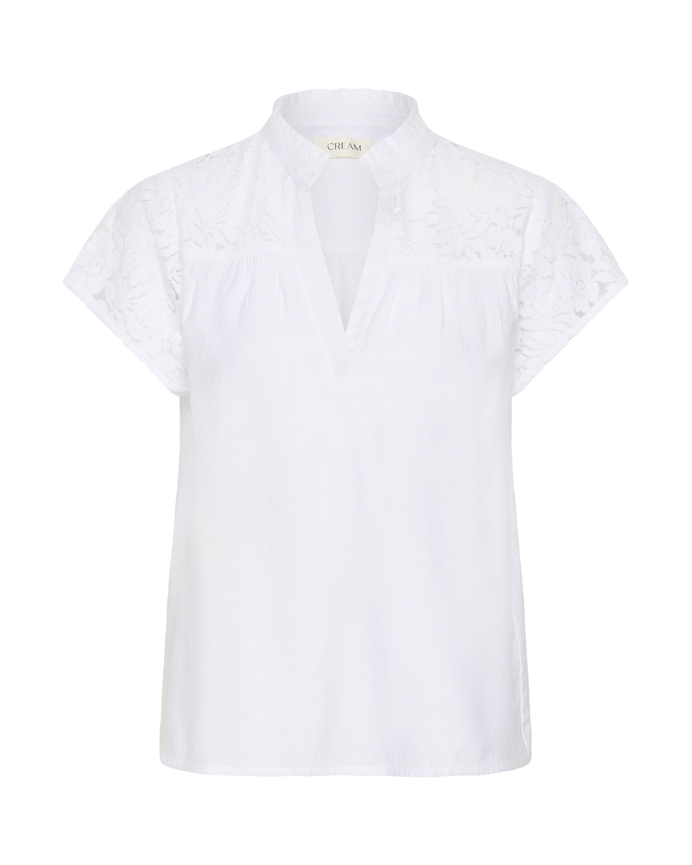Cream Blouse 'CRLiselin' in Wit: voorkant