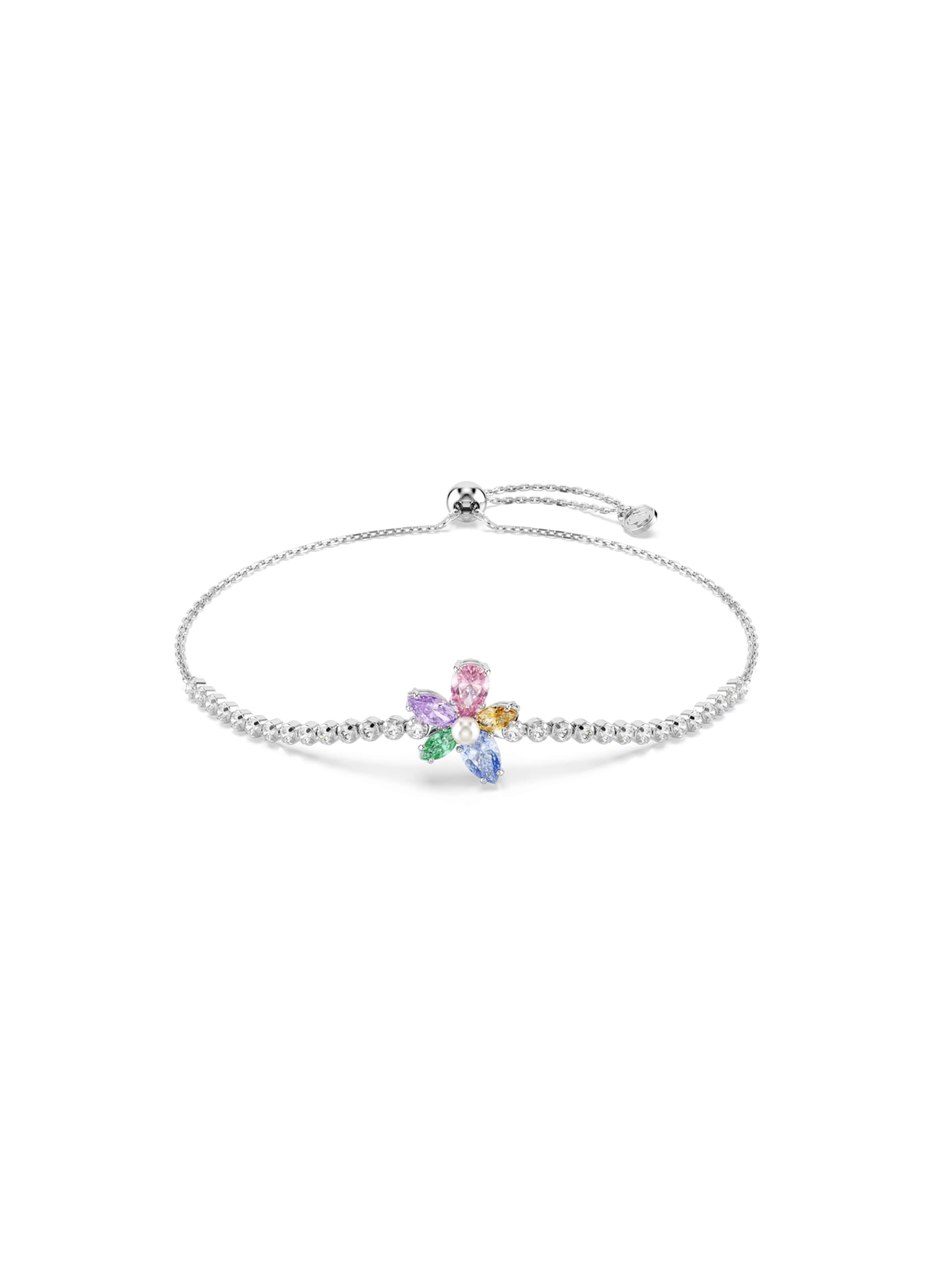 Swarovski Armband in Silber: Vorderseite