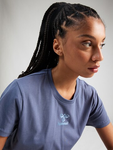 Hummel Performance shirt 'Active Bee' in Blue