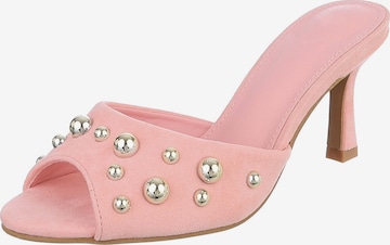 Ital-Design Pantolette in Pink: Vorderseite