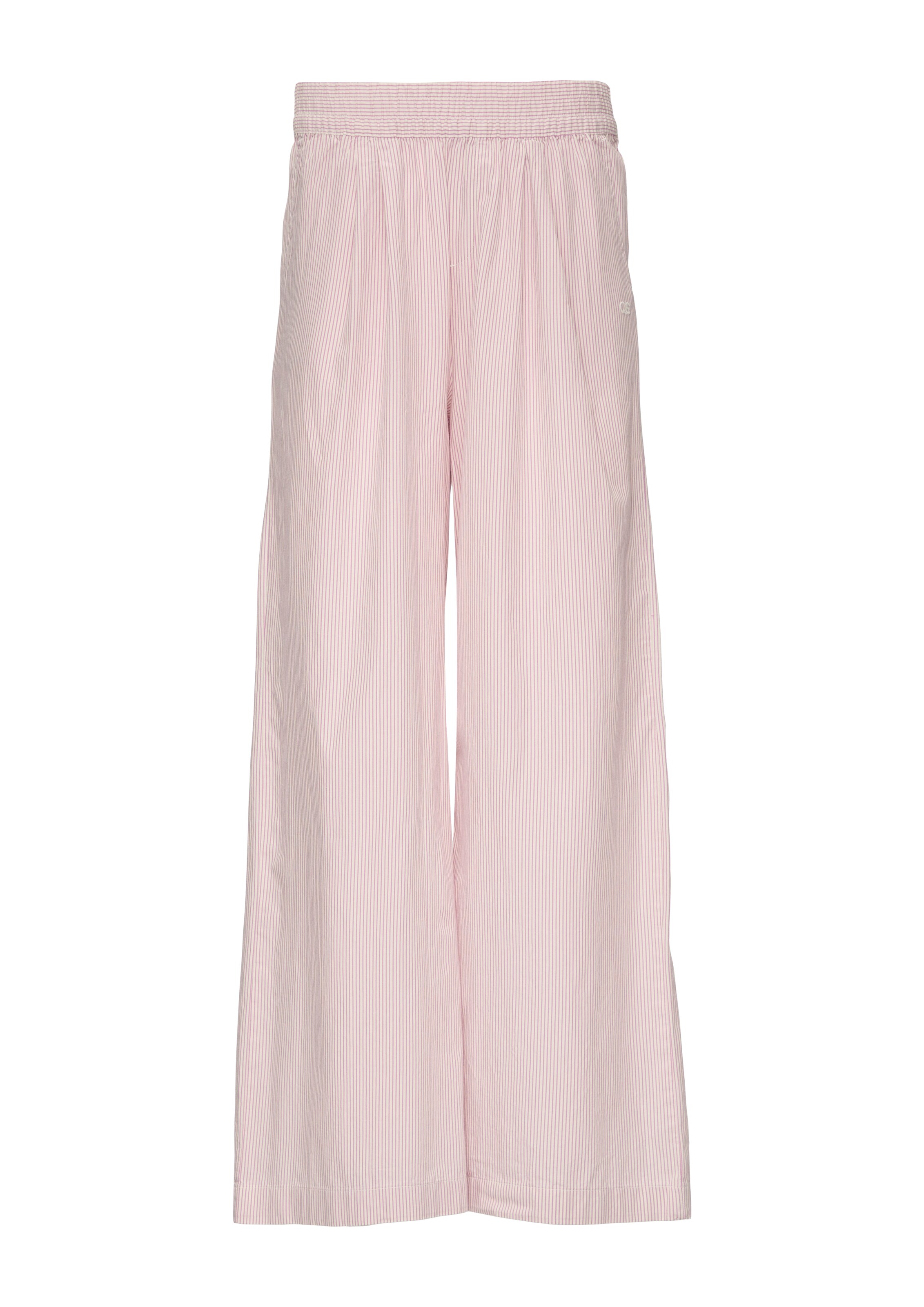 QS Pleat-Front Pants in Pink: front