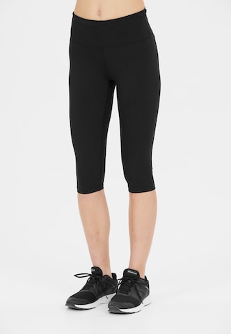ENDURANCE Skinny Sports trousers 'Raleigh' in Black: front