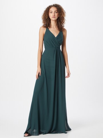STAR NIGHT Evening dress in Green: front