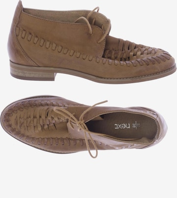 NEXT Flats & Loafers in 36 in Brown: front