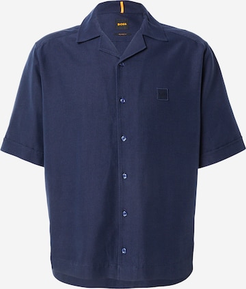 BOSSComfort Fit Košulja 'Lapisy' - plava boja: prednji dio