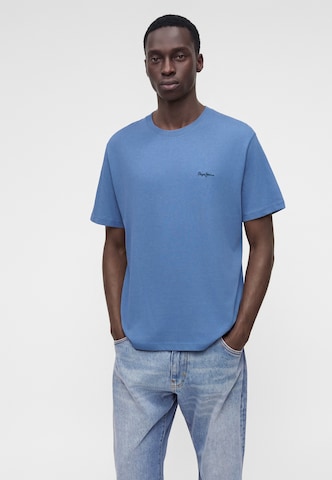 Pepe Jeans Shirt 'CONTRAST CONNOR' in Blauw