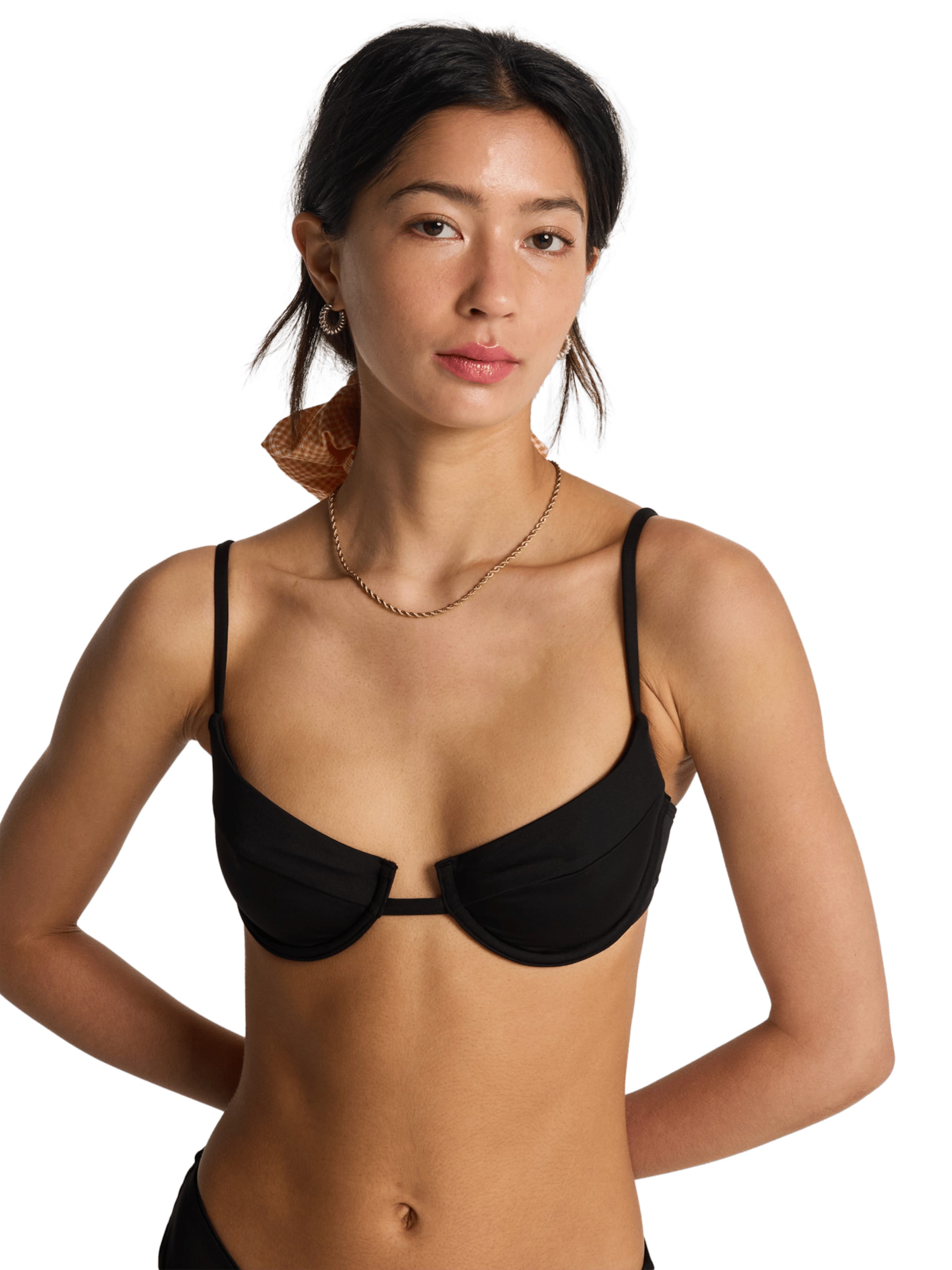 BILLABONG Bikini Top 'Sol Searcher Leah' in Black: front