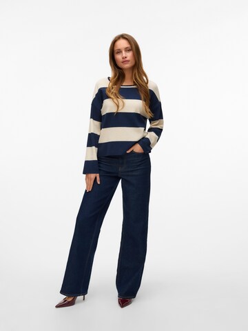 VERO MODA Pulover 'VMWANDA' | modra barva