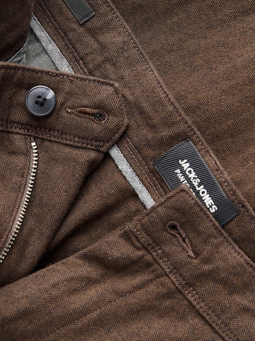JACK & JONES - Slimfit Pantalón chino 'Hose ' en marrón