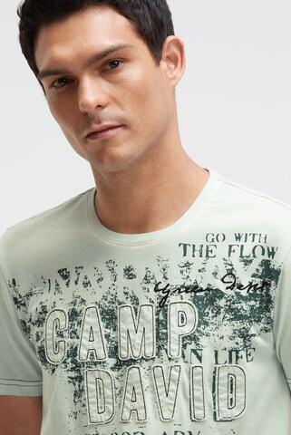 CAMP DAVID Shirt in Green