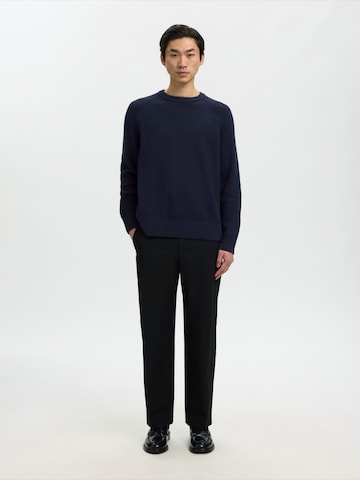 SELECTED - Jersey 'SLMBraun' en azul