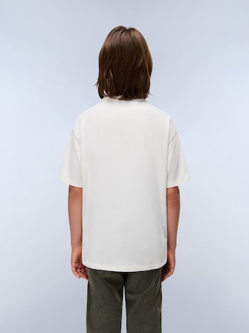 NAPAPIJRI - Camiseta 'Primiero' en blanco