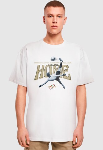 MT Upscale Shirt 'Calling Home' in White: front