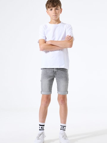 GARCIA - Slimfit Vaquero en negro: frente