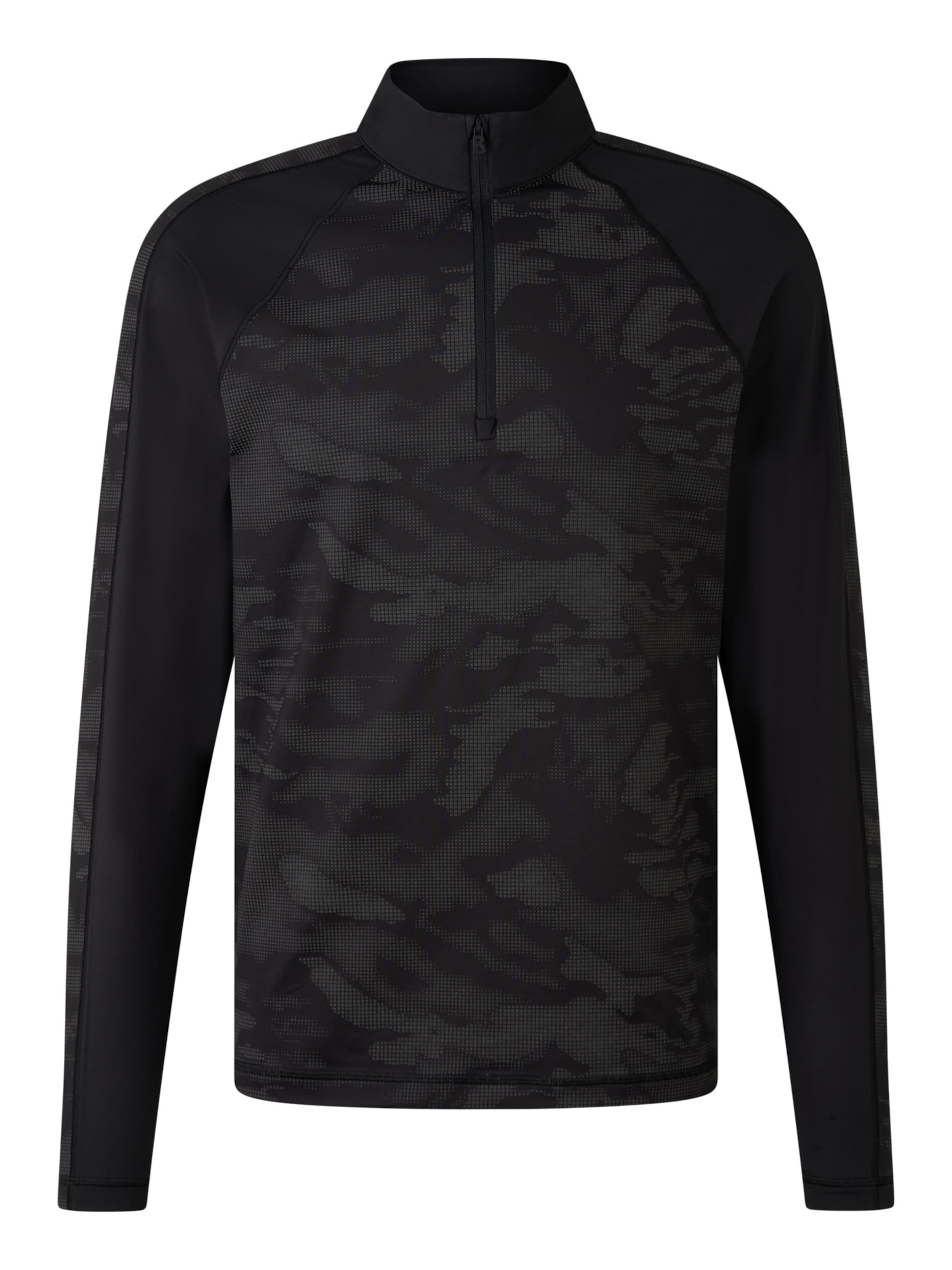 Bogner Fire + Ice Funktionsshirt 'Premo' in Schwarz: Vorderseite
