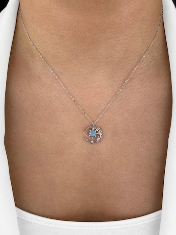 DANIEL CLIFFORD Kette 'Selena' in Silber: Vorderseite