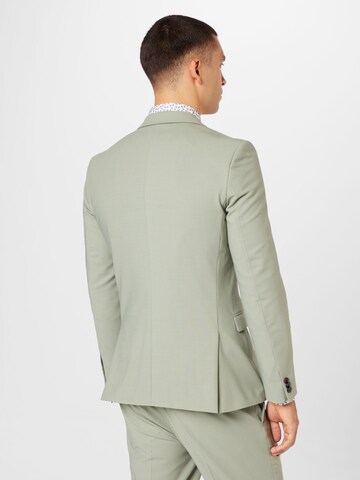 HUGO Slim fit Suit 'Arti Hesten' in Green