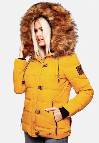 NAVAHOO Winter jacket 'Zoja' in Yellow
