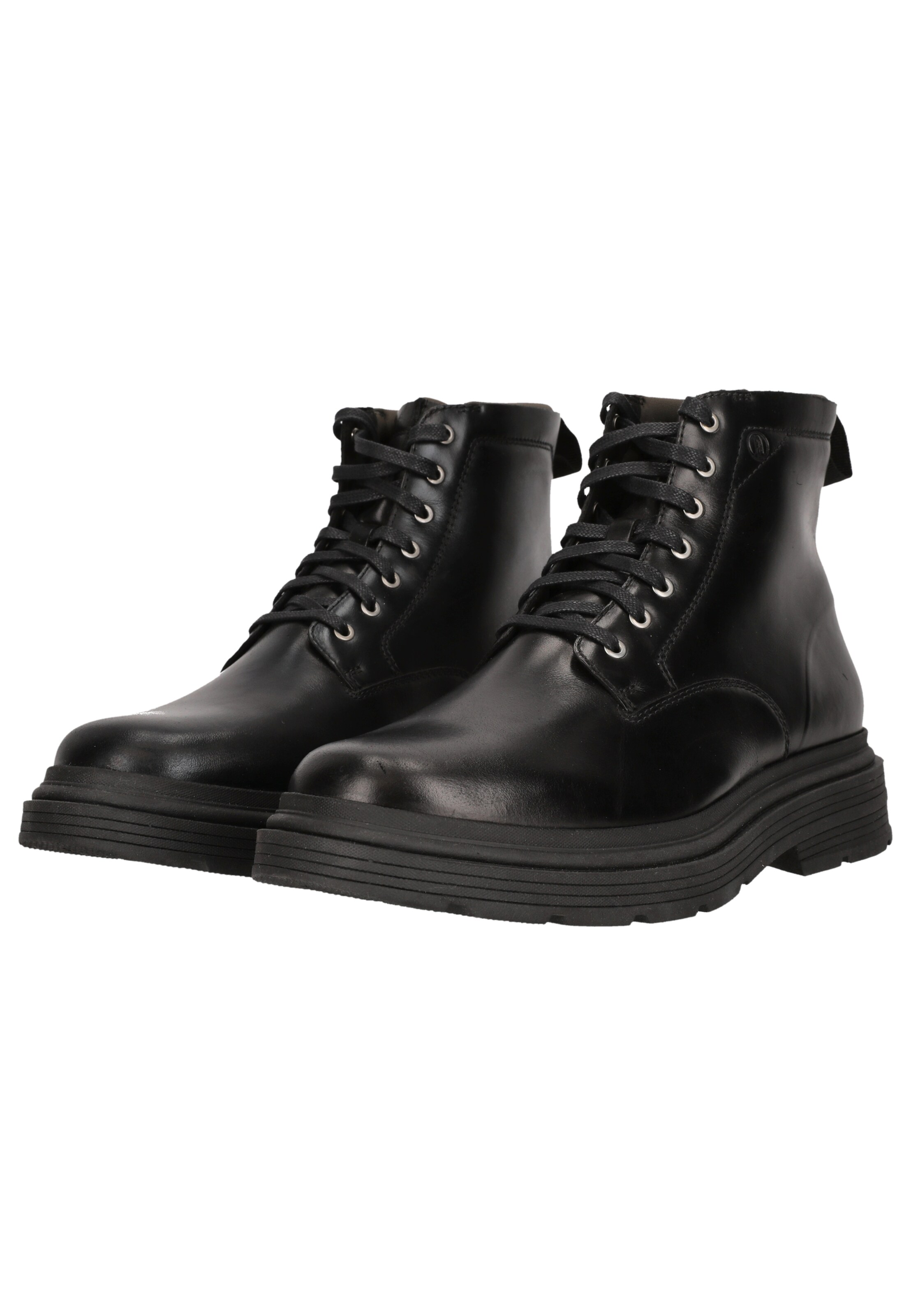 CLARKS Boots 'Badbury High Waterproof' in Schwarz