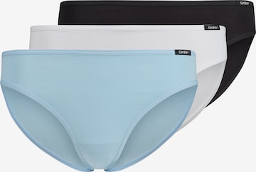 Slip 'Essentials' Skiny en bleu : devant