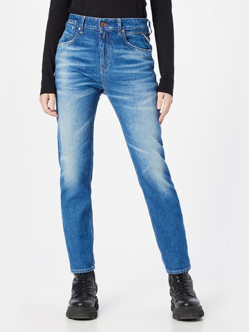 REPLAY Slimfit Jeans 'Marty' in Blauw: voorkant