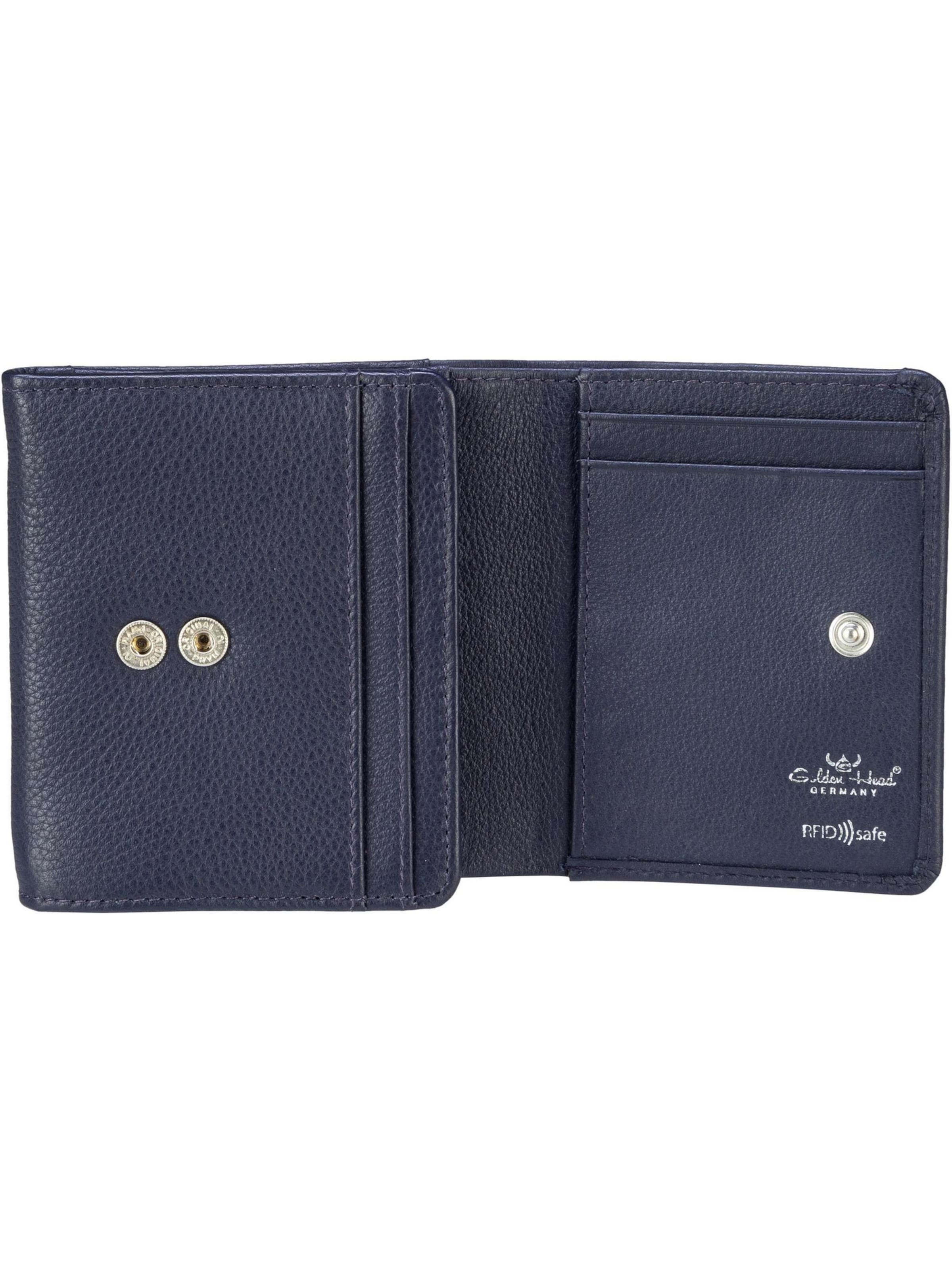 Porte-monnaies 'Madrid' GOLDEN HEAD en bleu