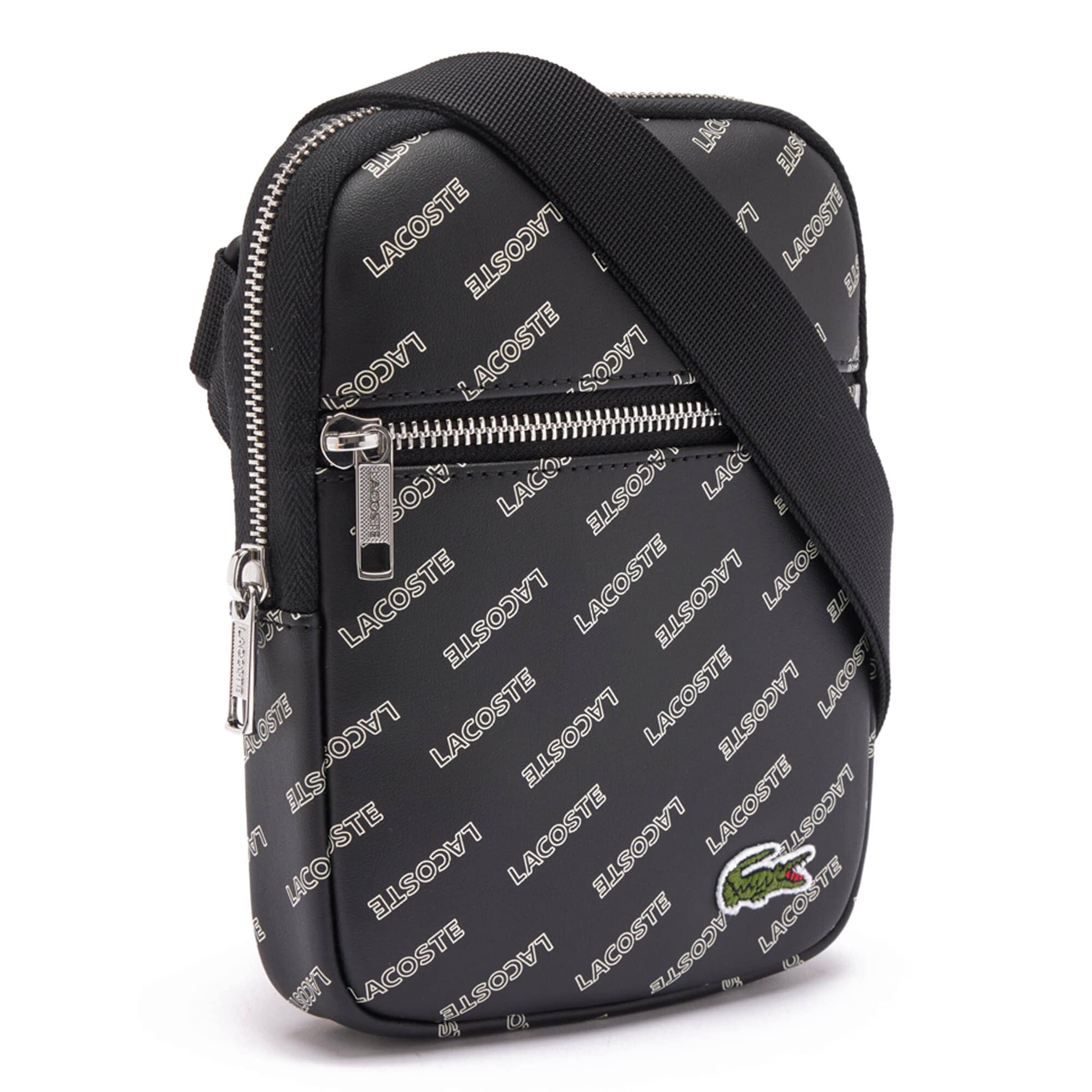 Borsa a tracolla di LACOSTE in nero