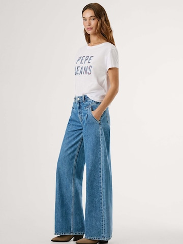 Pepe Jeans Wide leg Jeans 'Archive' in Blue