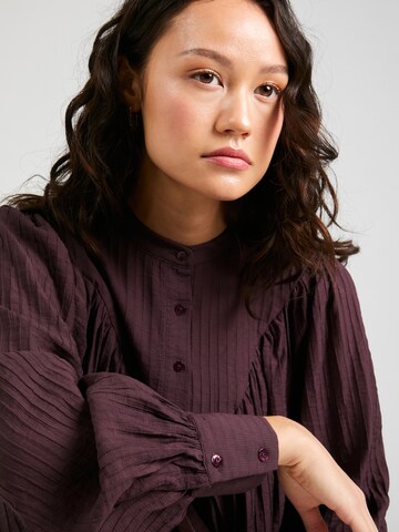 VILA ROUGE EDIT Shirt dress 'VIFLORENCINE' in Purple