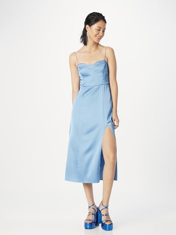 Rochie de cocktail de la Abercrombie & Fitch pe albastru