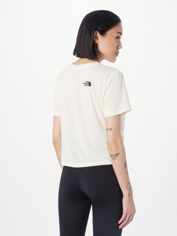 THE NORTH FACE - Camiseta funcional 'FOUNDATION' en blanco