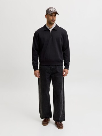 JACK & JONES Sweatshirt in Schwarz