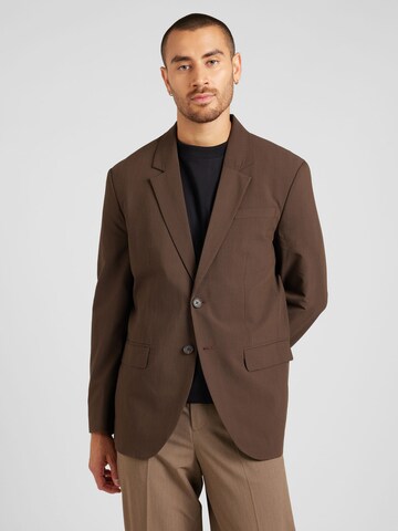 JACK & JONES Regularny krój Pintsak w kolorze brązowy: przód