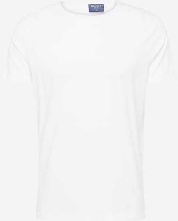 T-Shirt OLYMP en blanc : devant