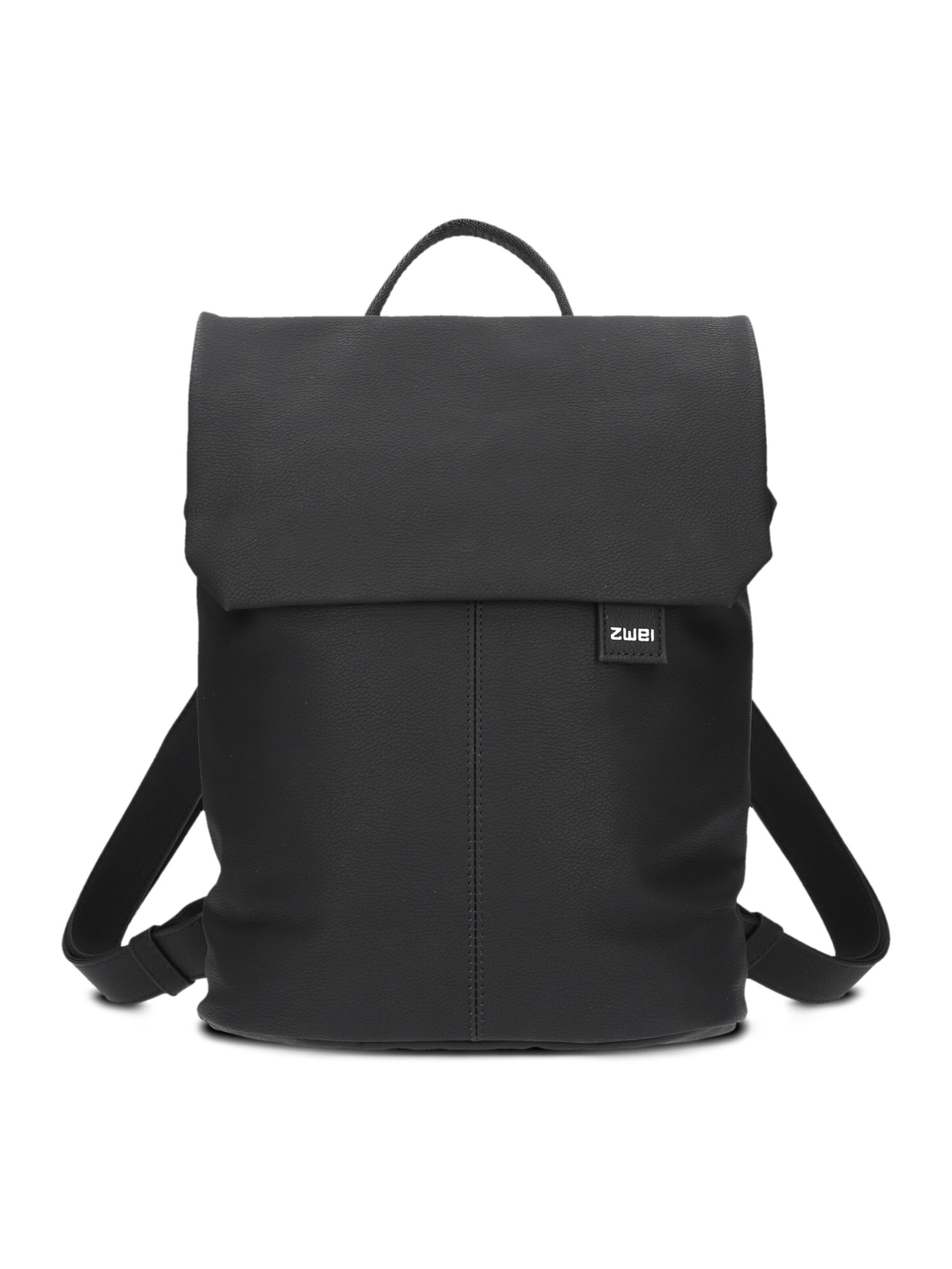 ZWEI Backpack 'MADEMOISELLE.M MR13' in Black: front