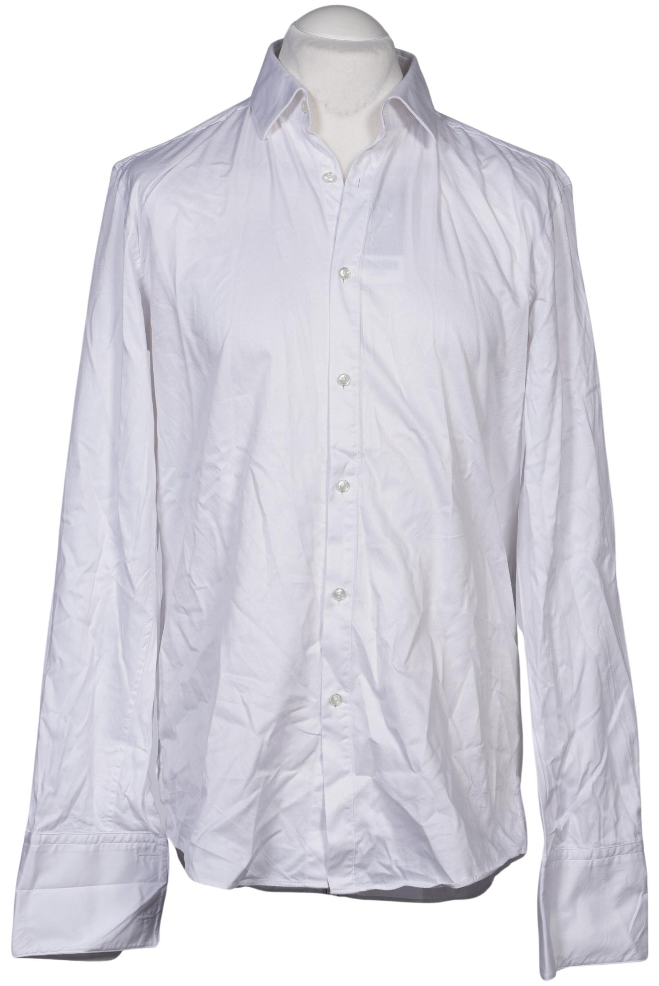 HUGO Button Up Shirt in L in White: front