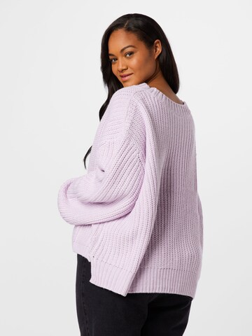 Urban Classics Pullover i lilla