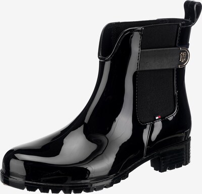 Cizme de cauciuc TOMMY HILFIGER pe bleumarin / roșu / negru / alb, Vizualizare produs
