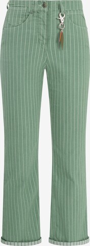 Recover Pants Jeans in Green: front