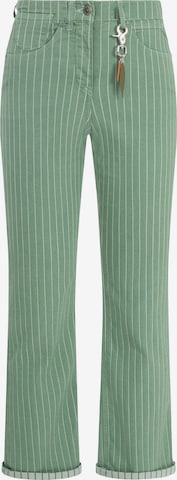 Recover Pants Regular Jeans in Groen: voorkant