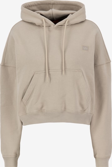 ALPHA INDUSTRIES Sweatshirt 'Essentials' in Sand, Item view