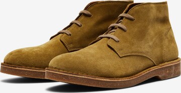 SELECTED HOMME Chukka csizma 'Riga' - barna