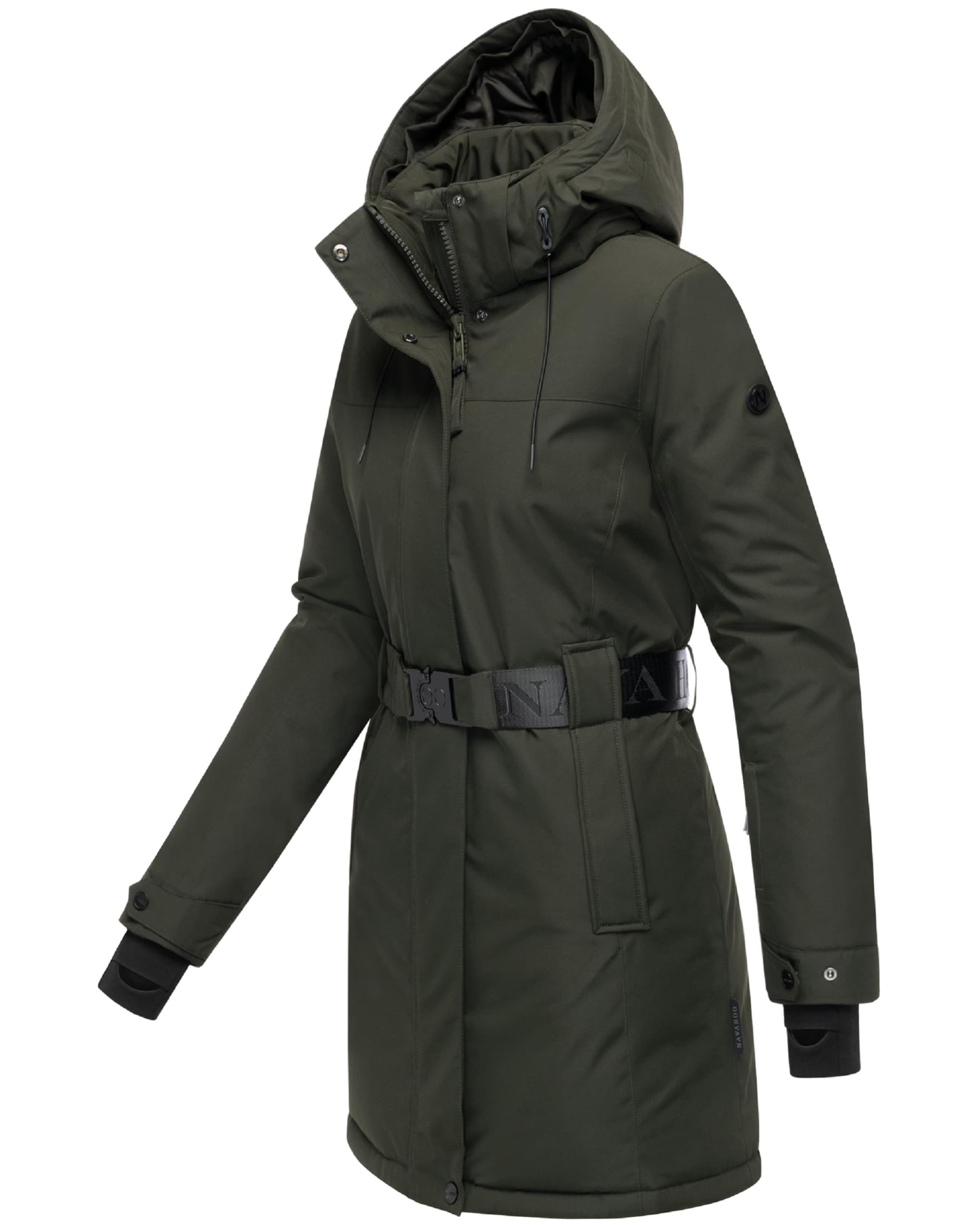 Manteau d’hiver 'Frostkuss 14' NAVAHOO en vert