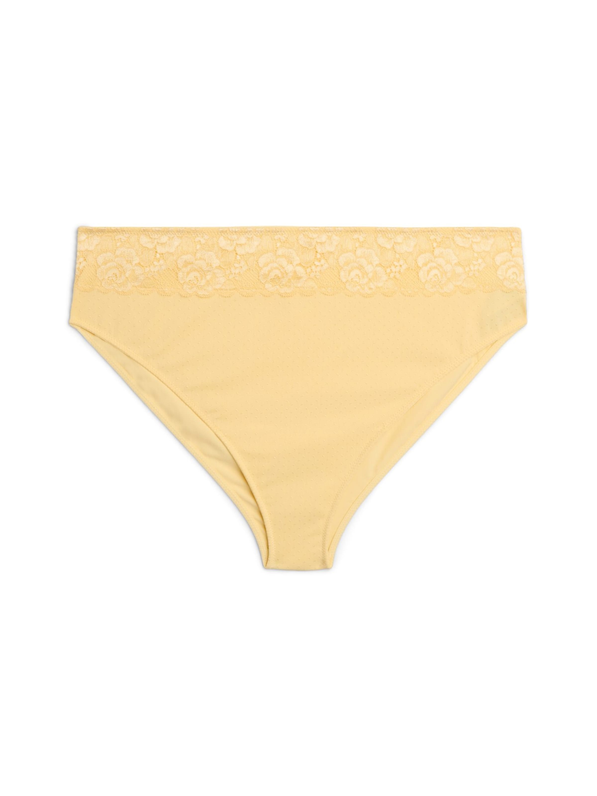 Slip 'Lnoa' di Devoted by Zizzi in giallo: frontale