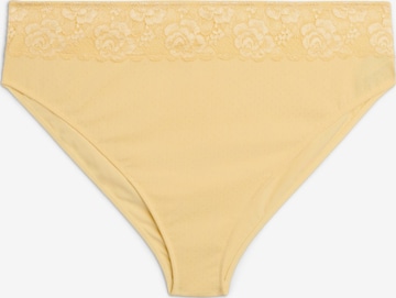 geltona Devoted by Zizzi Moteriškos kelnaitės 'Lnoa': priekis